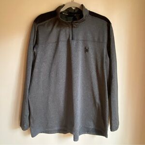 Spyder Active Wear Quarter Zip  Mens Top